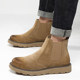 Chelsea boots men's high top shoes British style Martin boots retro men's shoes winter desert boots mid-top versatile short boots
