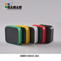 Shell custom electronic instrument Bahar shell ABS plastic junction box BMW50033 upper cover concave surface