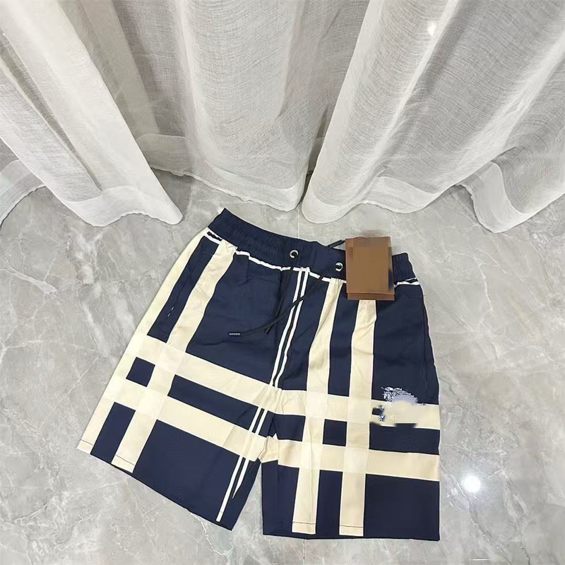 Classic Plaid Embroidered Horse Beach Shorts Summer American High Street Casual Shorts Men's Sports Thin Quick-Drying Five-Point Shorts Classic Plaid Embroidered Horse Beach Shorts Summer American High Street Casual Shorts Men's Sports Thin Quick-Drying Five-Point Shorts