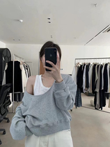 8 27 Zihan selects new two-piece sweatshirts loose and versatile sweatshirts for women layered tops 2700 bust 84 length 52