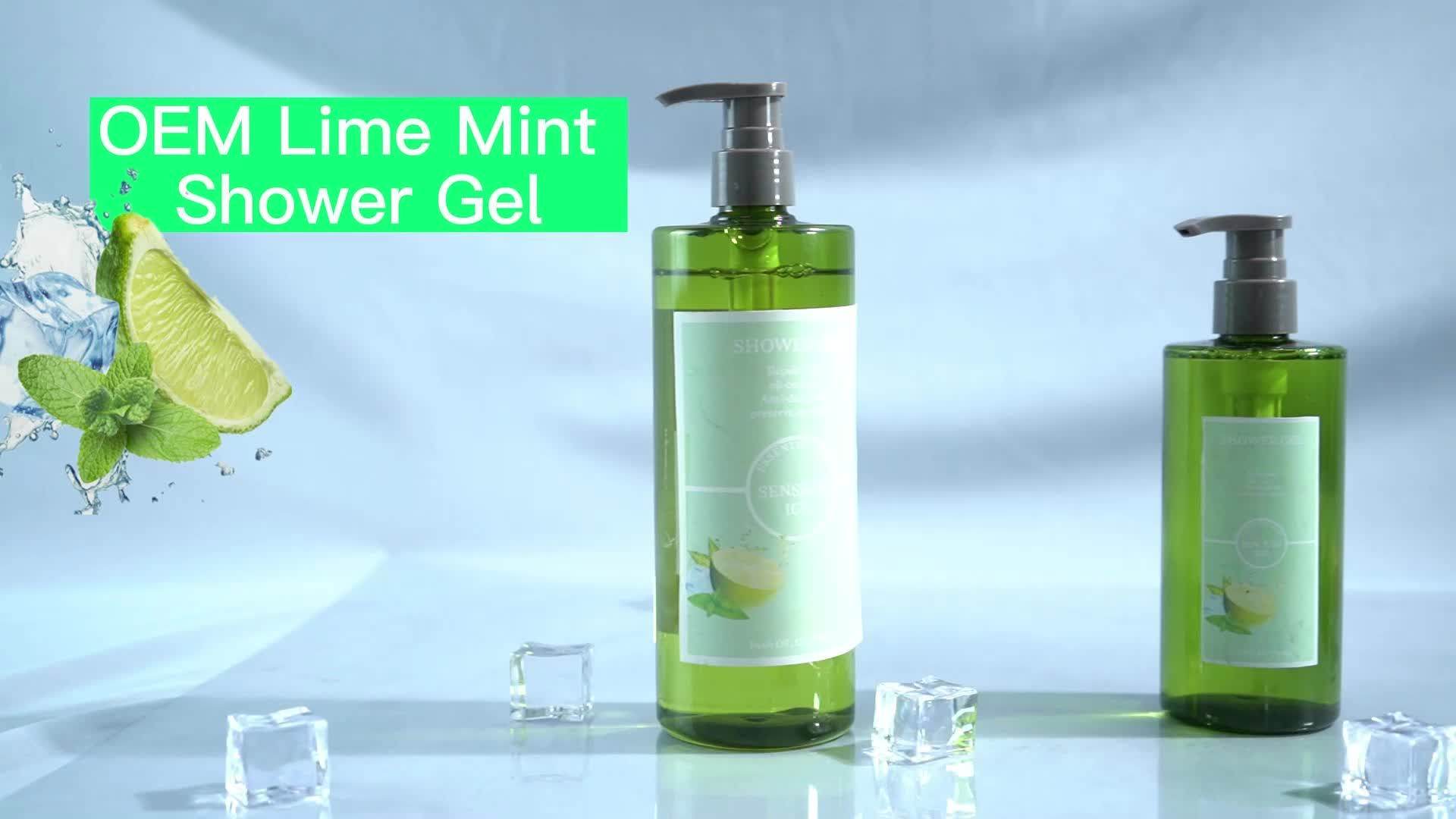 Wholesale Tea Tree Essential Oil Bathing Shower Gel Douche Spa Luxury