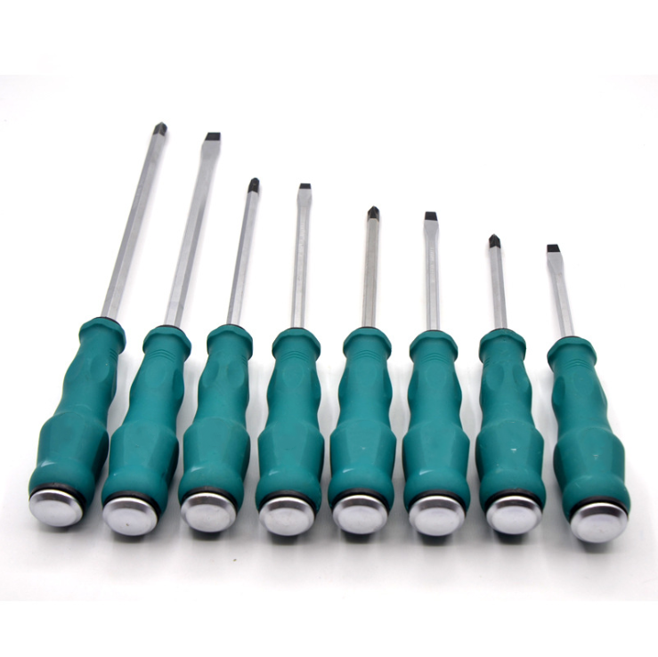 Can knockout screwdriver screw driver cross I superhard Industrial grade magnetic large size lengthened plus coarse wearing heart screwdriver