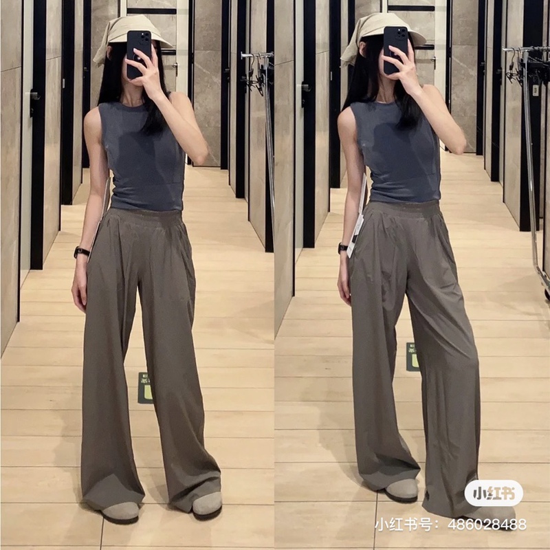 Lululemon Swift Wide-Leg Pant Casual Straight-Leg Loose Lightweight Wide-Leg Pants International Version Lululemon Swift Wide-Leg Pant Casual Straight-Leg Loose Lightweight Wide-Leg Pants International Version