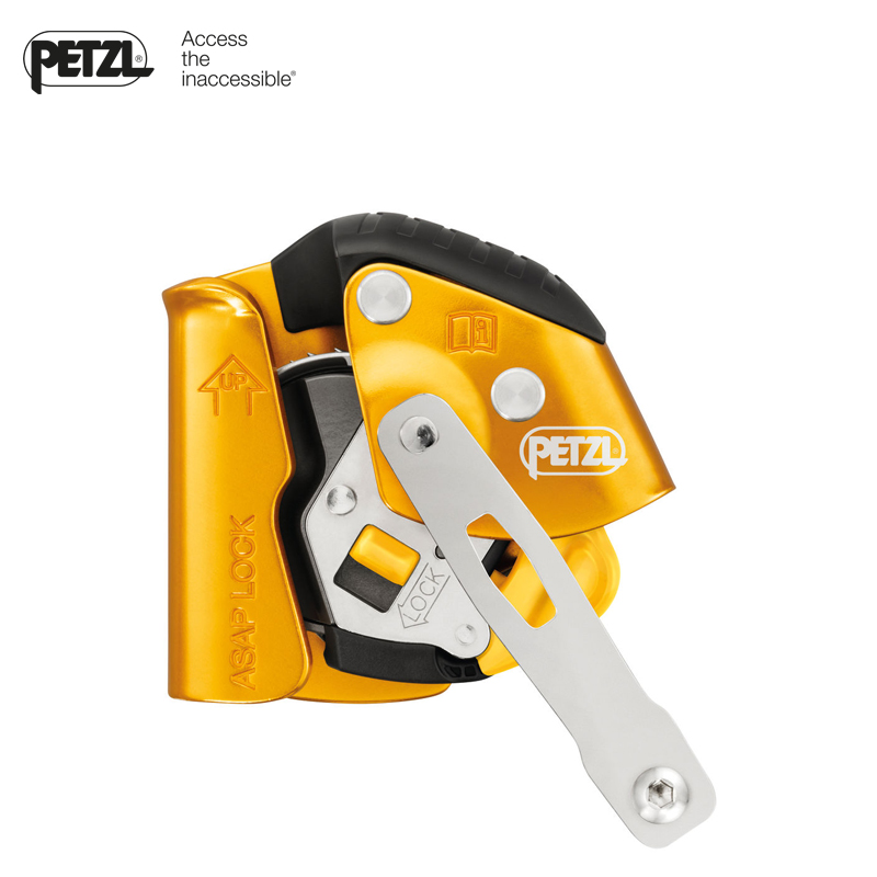 PETZL Climbing Pro Series ASAP LOCK Drop Arrester Air Safety Rope Self-Locking Anti-Fall Protector B071BA