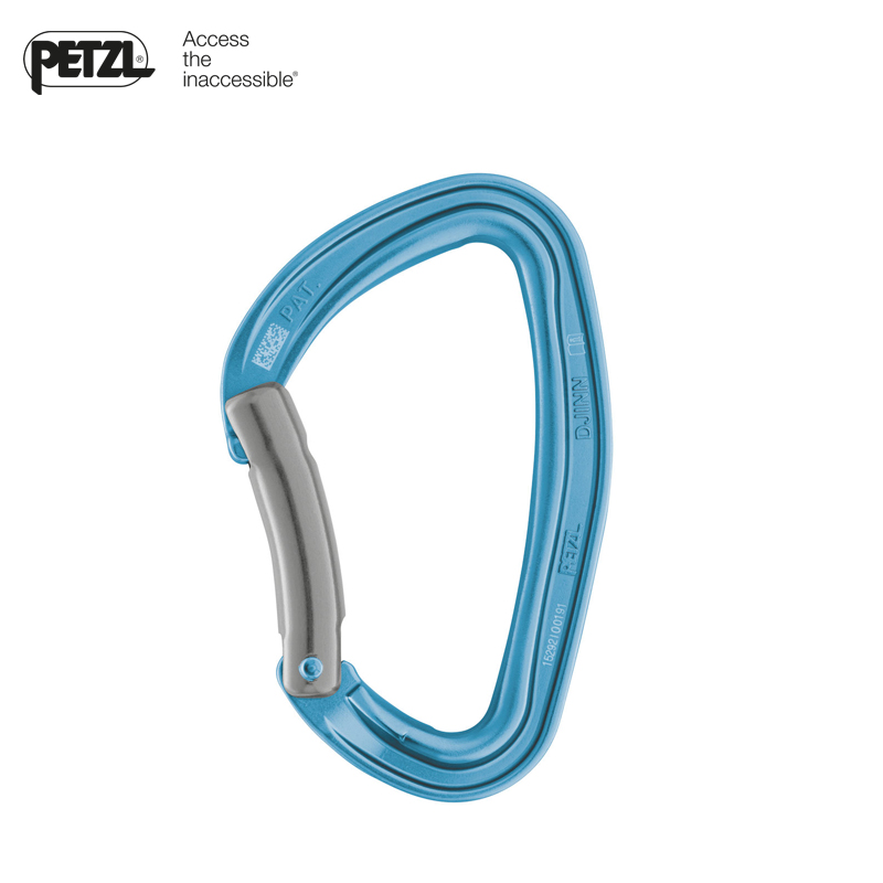 PETZL climbing rope DJINN durable carabiner outdoor fast hanging climbing downhill equipment safety buckle lock M060BA