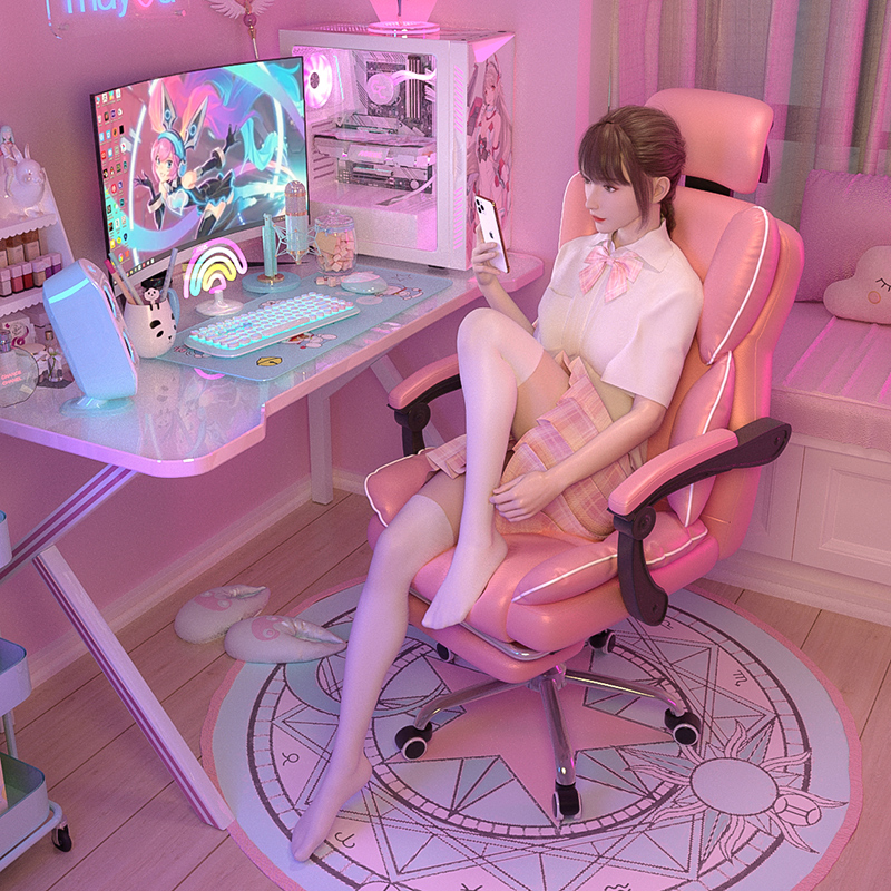 Home computer sofa chair Live anchor e-sports chair sedentary comfortable office seat male and female dormitory turn chair