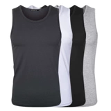 Мужской летний жилет, спортивная шелковая футболка без рукавов для спортзала