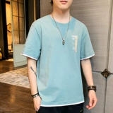 Шелковая летняя трендовая брендовая футболка с коротким рукавом, сезон 2021, в корейском стиле