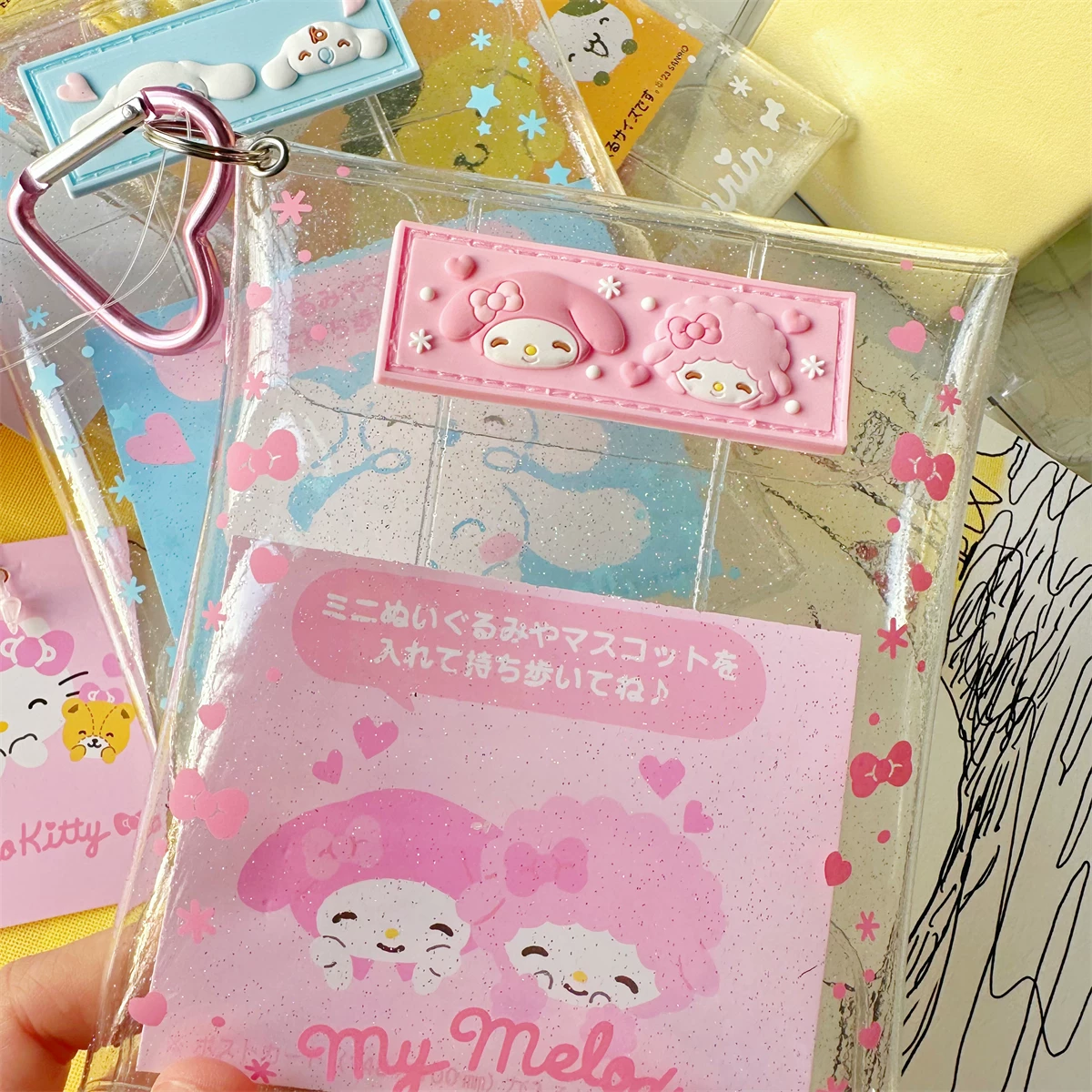 Sanrio, японская кукла-мультфильм, органайзер-сумка, кошелек PVC
