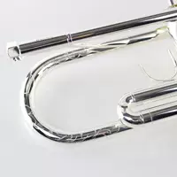 ? Bản gốc tiếng Mỹ Baja drop B kèn nhạc cụ LR197GS Loa một mảnh ba giai điệu chuyên nghiệp chơi ống mạ bạc - Nhạc cụ phương Tây kèn trombone