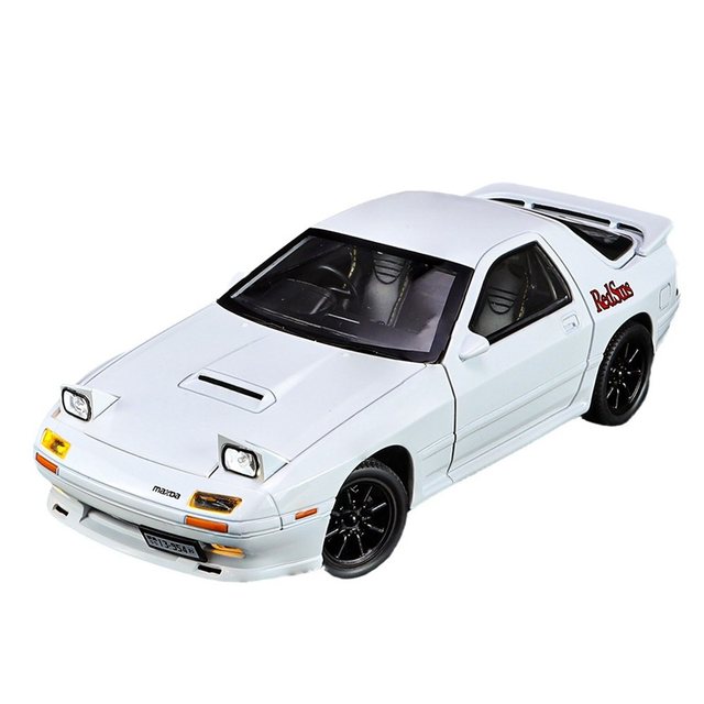 Mazda rx7 car model simulation initial d car model fc alloy jdm sports car children's toy car boy