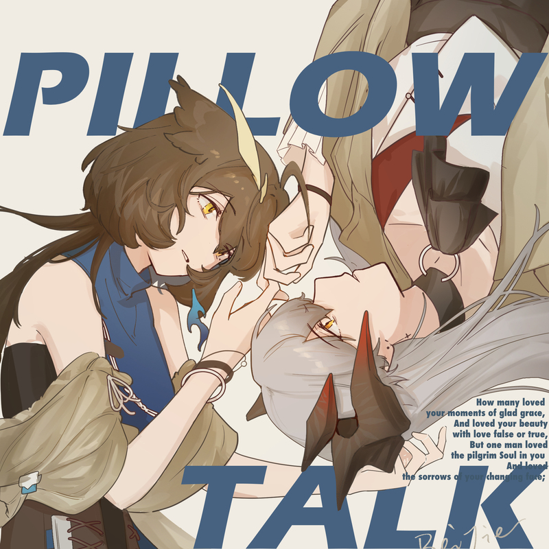 [in Stock] Feast Pillow Talk from Now on