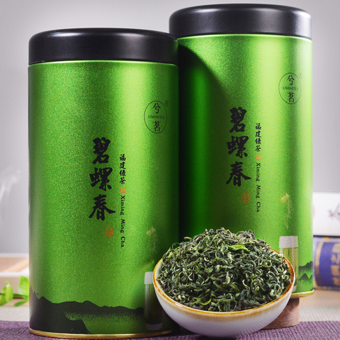 新茶碧螺春茶叶罐装绿茶100g优惠券