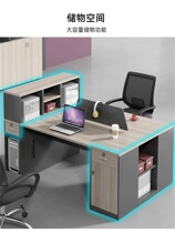 Office staff office desks and chairs double face-to-face 4 financial stations 62 work tables