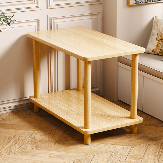 Small table, sofa, side table, coffee table, home, movable bedroom, small apartment, bedside table, shelf, simple rental house