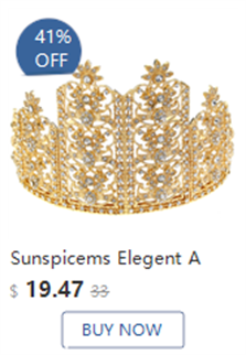 Комбинируемый комплект sunspicems gold color moroccan bride jewelry sets for women OTHER