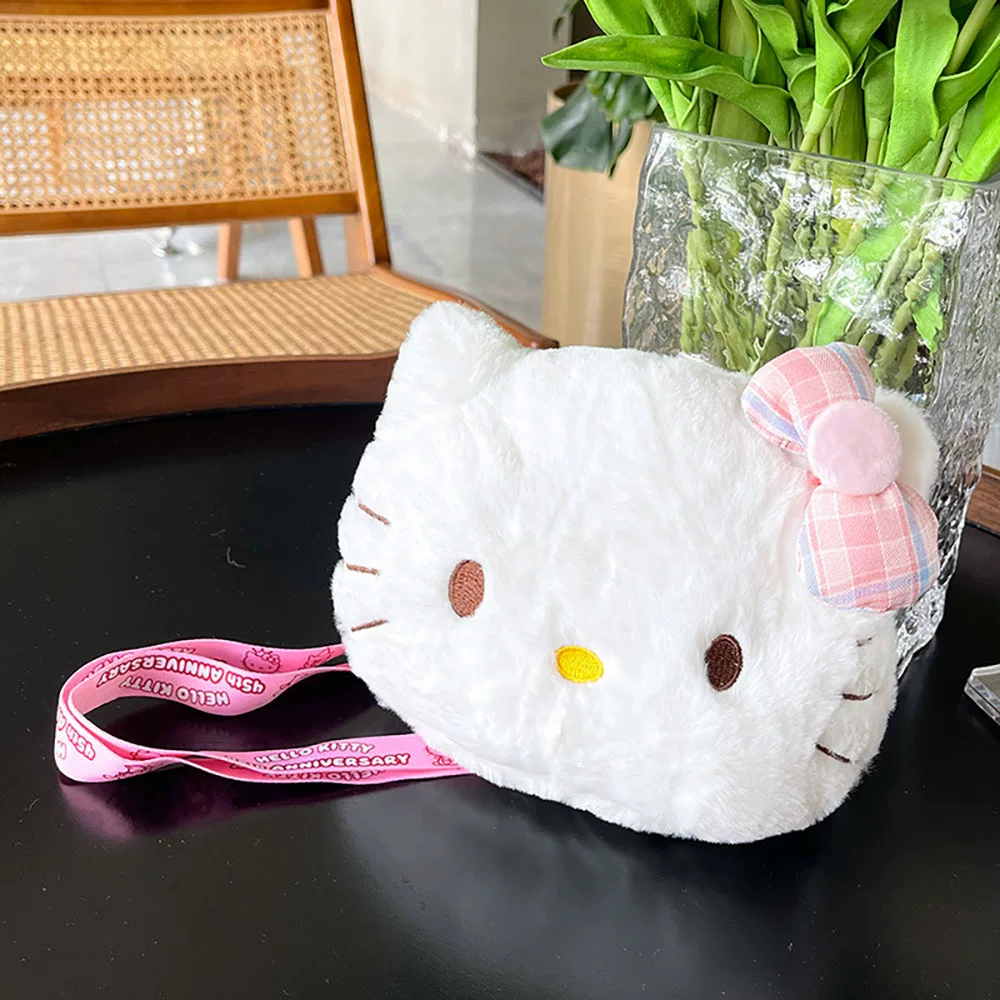 [Плюшевая сумка Санрио Kuromi Рюкзак My Melody Cinnamoroll хранение]