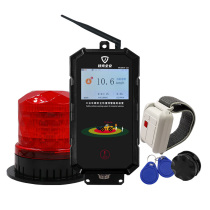Victron SF-112 forklift anti-collision warning system Safety management Wireless ranging Factory vehicle speed limit alarm