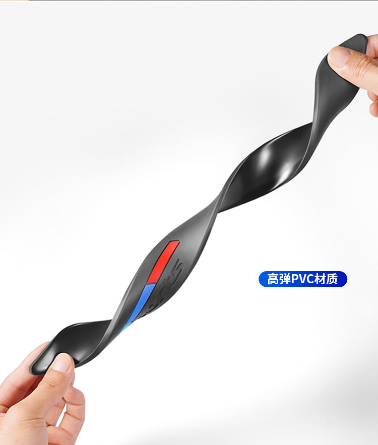 Factory direct thick silicone wheel eyebrow protection anti-collision strip front and rear bumpers anti-scratch collision body anti-collision strip