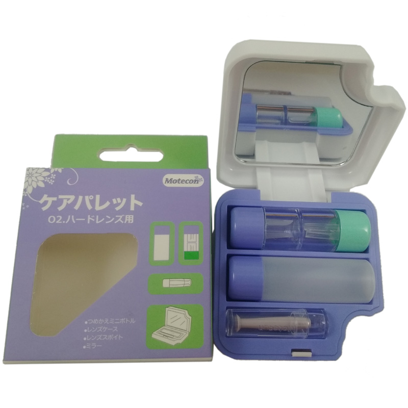 Motecon RGP orthokeratology glasses case oklens box hard contact lens companion case for meriecon