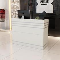 Retro store reception table small cashier shop small barber shop shop front desk fruit shop restaurant milk tea shop