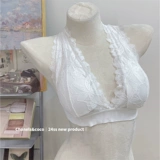 Кружевное летнее нижнее белье, тонкий бюстгальтер без косточек, бюстгальтер-топ, красивая спина, с открытой спиной