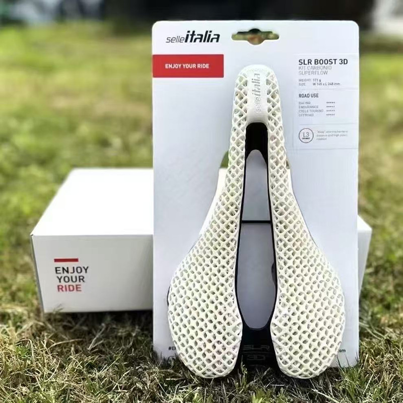 Italian Selle Italia Slr Boost 3D Printed Seat Cushion Road Bike Bicycle Novus Saddle