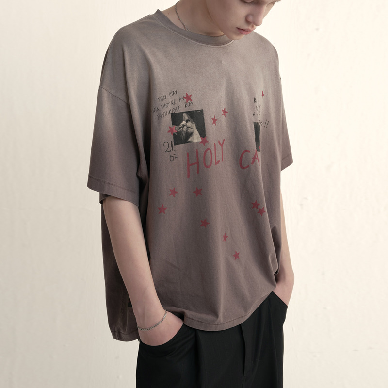 Records Inc. Holy Cats Tee Short-Sleeved T-Shirt