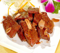 Black pepper beef slices 200g stir-fried dish pizza private kitchen 30 bags