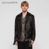 Áo khoác nam xe máy thời trang nam ALLSAINTS 2019 Xuân-Hè Xu hướng mới Slim Leather ML040Q - Quần áo lông thú áo khoác dài nam Quần áo lông thú