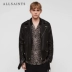 Áo khoác nam xe máy thời trang nam ALLSAINTS 2019 Xuân-Hè Xu hướng mới Slim Leather ML040Q - Quần áo lông thú áo khoác dài nam Quần áo lông thú