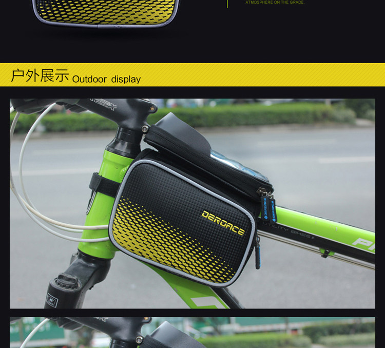 Sacoche pour vélo mixte DEROACE - Ref 2213075 Image 34