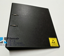 Antistatic fast clamping folder PP punching folder black file clip folder information clip containing clip ESD full plastic