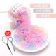 Phụ kiện tóc cho trẻ em, dây cao su một lần, bé gái, em bé, kéo mạnh, tóc đen, kẹp tóc, không có dây tóc người lớn