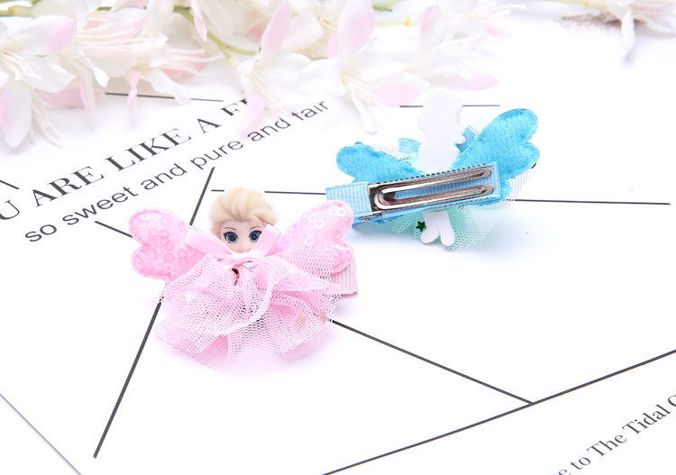 Trẻ em phụ kiện tóc lãng mạn băng Công chúa kẹp tóc Cô bé Hàn Quốc kẹp tóc bên clip trang sức cô gái đầu hoa buộc tóc scrunchies