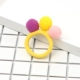 Phụ kiện tóc cho trẻ em Hàn Quốc cảm thấy bóng dễ thương đồ cột tóc scrunchies
