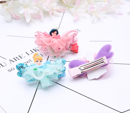 Trẻ em phụ kiện tóc lãng mạn băng Công chúa kẹp tóc Cô bé Hàn Quốc kẹp tóc bên clip trang sức cô gái đầu hoa buộc tóc scrunchies