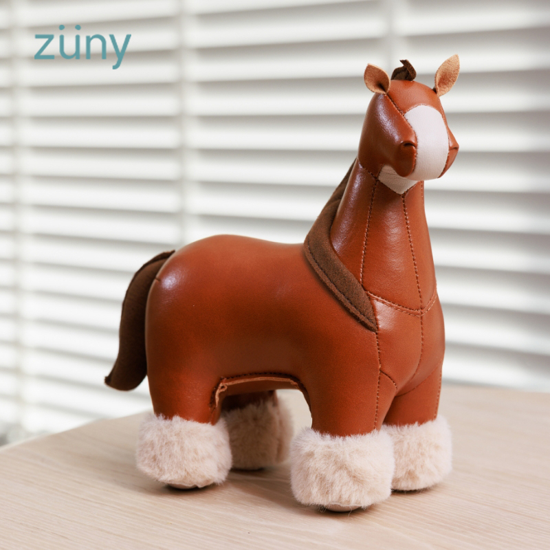 Authentic Taiwan Zuny Bookends 2026 New Product Year of the Horse Bookends Paperweight Desktop Animal Ornament Gift for Living Room