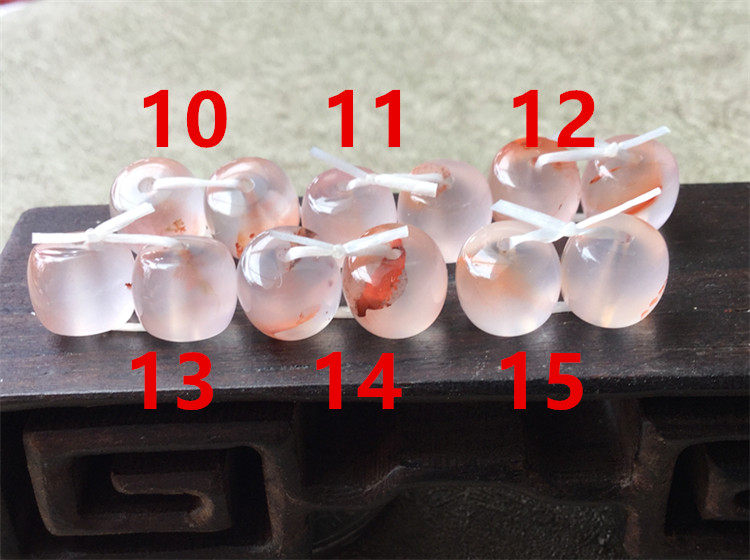 DIY аксессуары 正宗四川南红玛瑙冰飘.荔枝冻老形珠.桶珠..隔珠diy配件 77