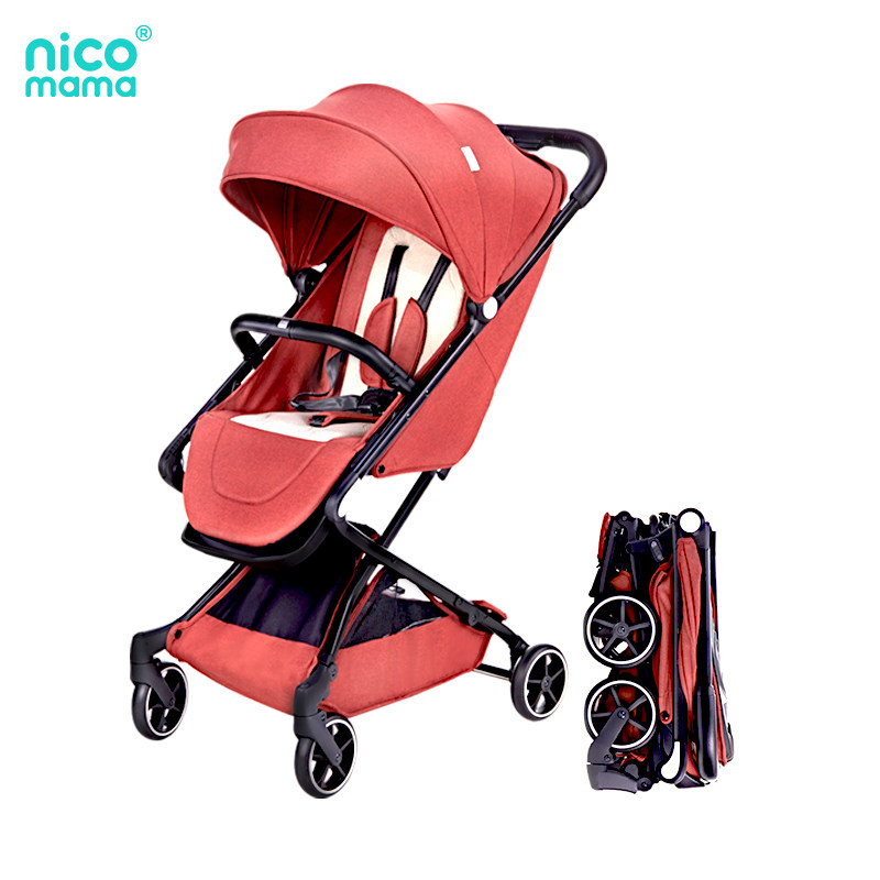 nicomama Weitan lightweight high landscape baby stroller 0~3 years old
