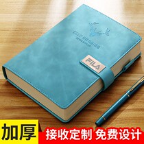 Notebook thickened book a5 notepad Business diary Cute girl heart notebook Literary retro exquisite small fresh creative hand book Ultra-thick simple college student work customization