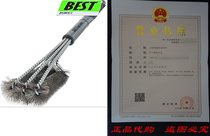 Best BBQ Grill Brush STAINLESS STEEL) 18 Barbecue Cle