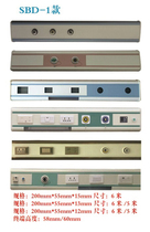 Equipment with central oxygen supply material alarm observation box switch socket terminal repair valve