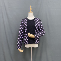 Attachments R series RCYW44V62G winter polo point lace lace pullover loose long sleeve shirt sweater