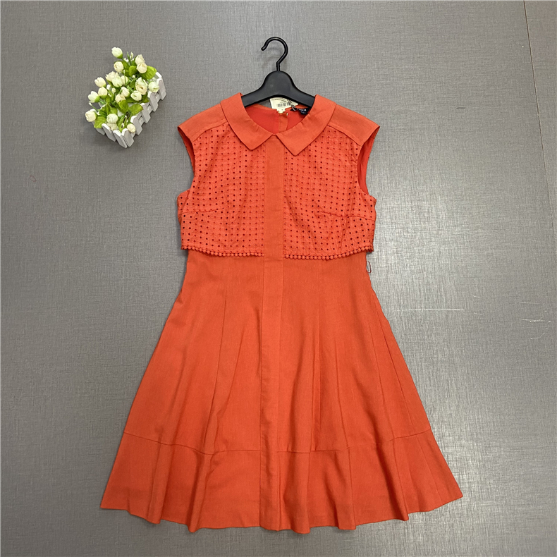 Attachment to the P series PROW62455R Sven casual sleeveless dress women in spring and summer new pure color women