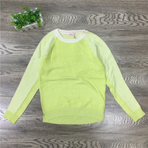 Attachments R series RCKW41201C spring new 2021 womens color stitching round neck sweater sweater