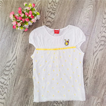 Attachments MILIBAM rice class childrens clothing MBRA62543C summer fine embroidered breathable girl sleeveless shirt