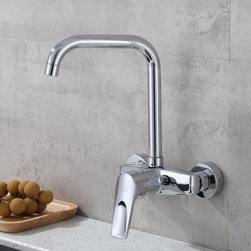Wall-style faucet cold and hot kitchen washing basin dishwasher dishwasher dishwasher dishwasher wall