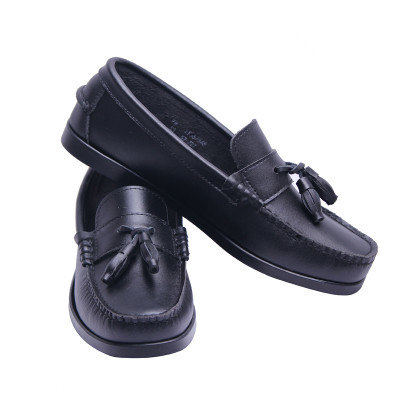 Original single P SEBAGO sailing shoes low-top smooth cowhide British style handmade tassel slip-on shoes