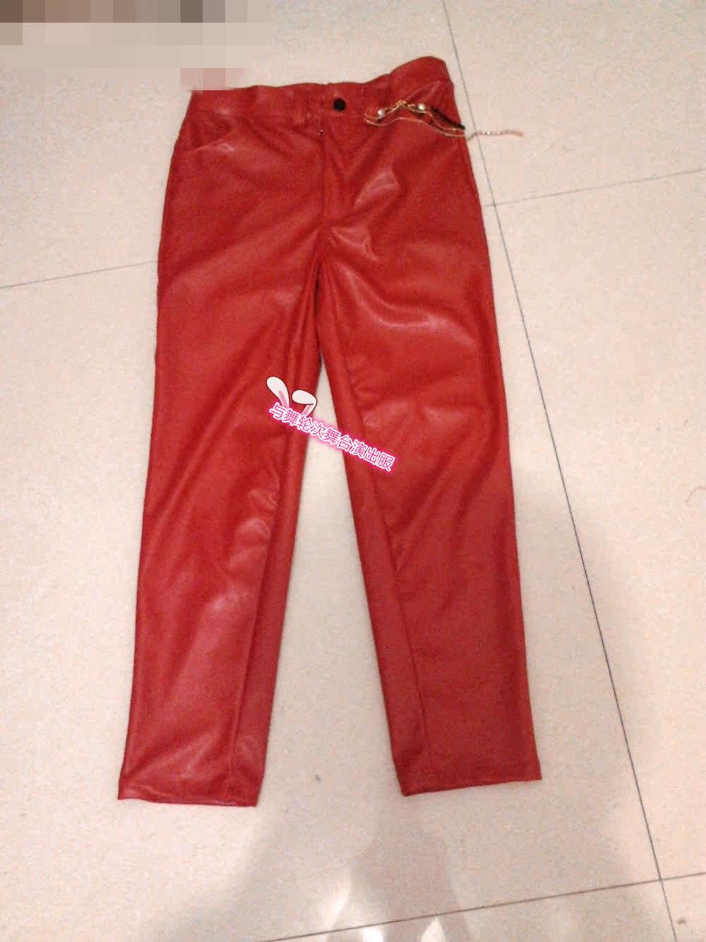 Pantalon cuir homme serré pour adolescent - Ref 1485109 Image 11